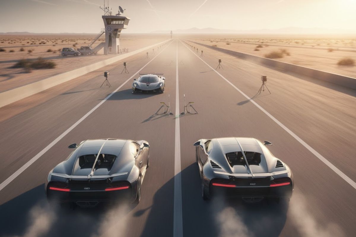 Så mäts toppfart på världens snabbaste bilar